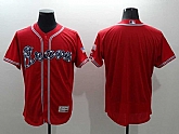 Atlanta Braves Blank Red 2016 Flexbase Collection Stitched Jersey,baseball caps,new era cap wholesale,wholesale hats